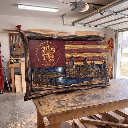 Wooden Flags